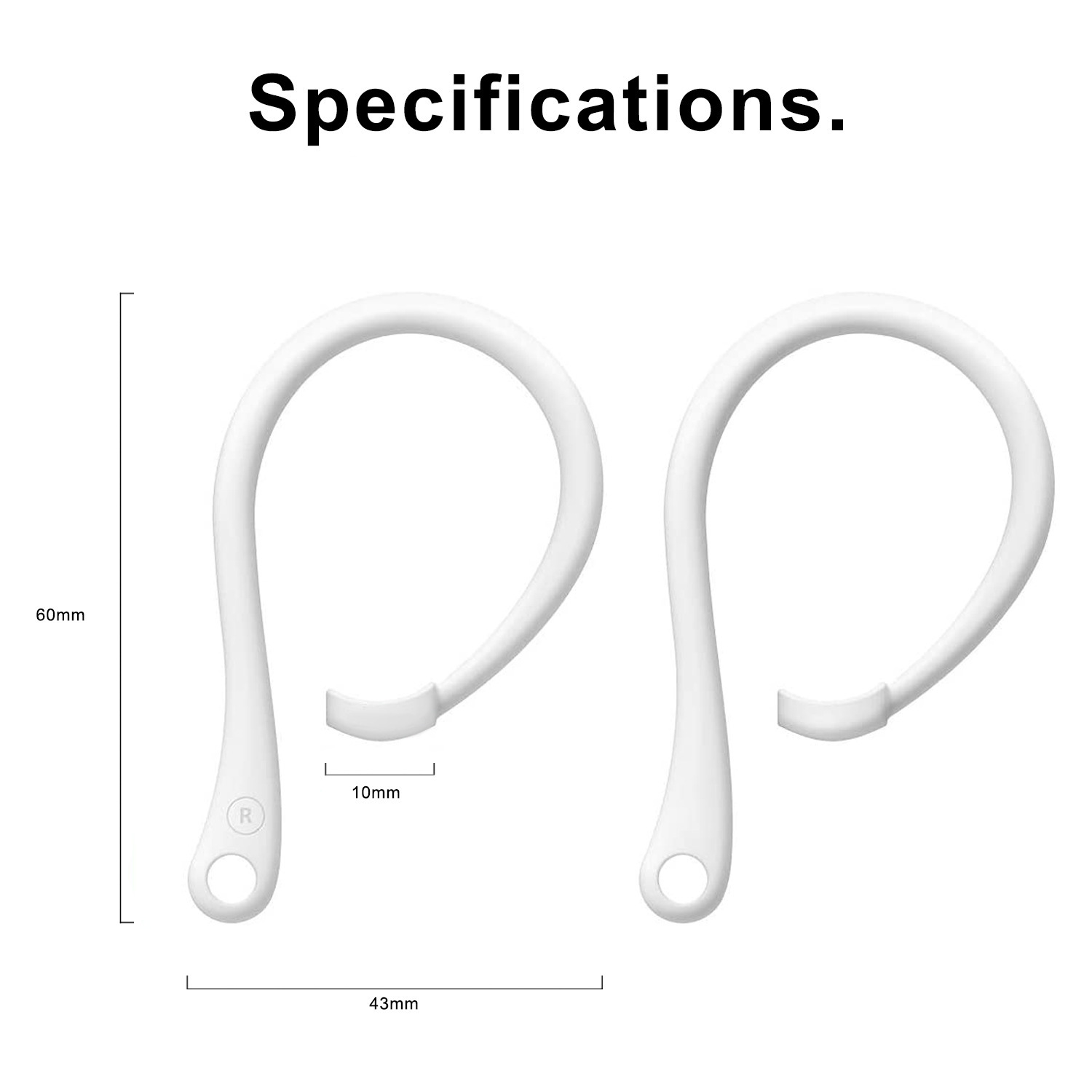 1 Par de Ganchos Anti-perda pa - Sports Earphone Hook avaliação e preço