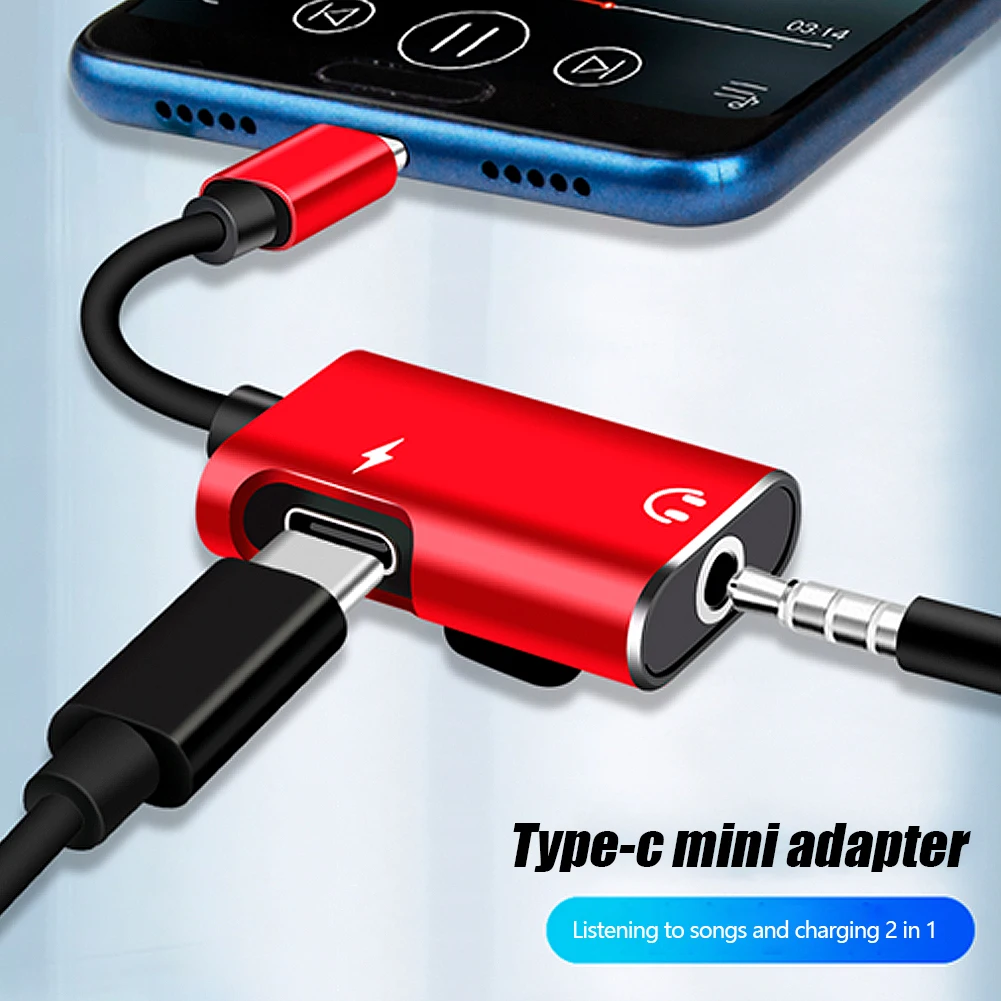 Adaptador USB-C para Jack de 3 - Earphone Splitter Jack avaliação e preço