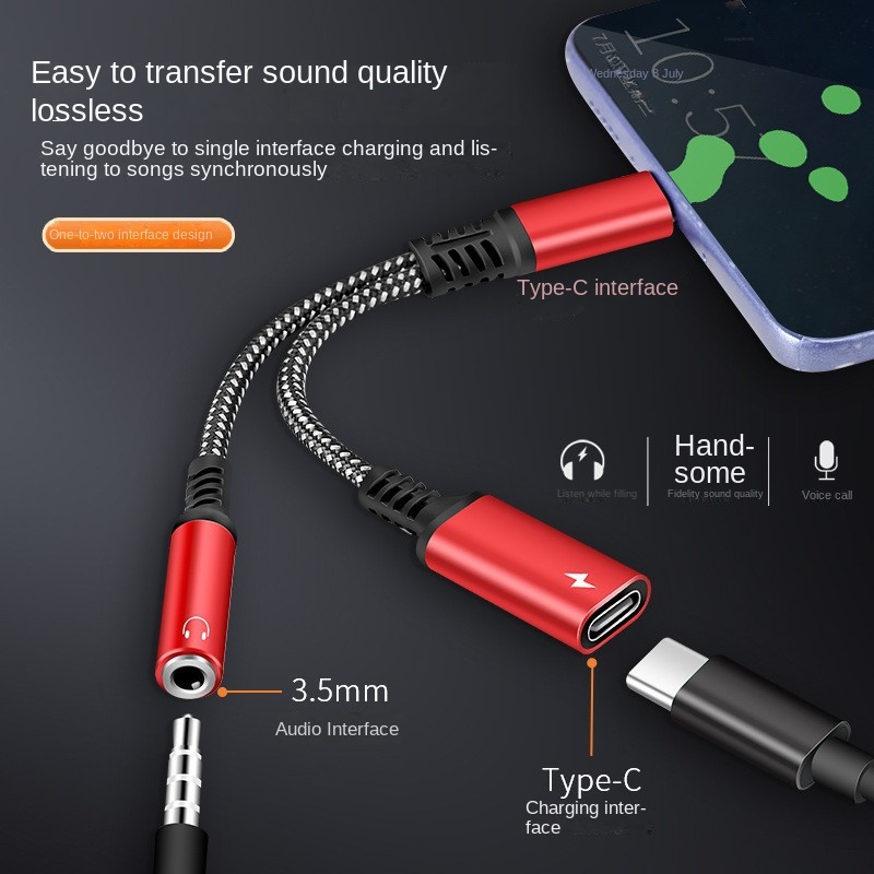 Cabo do carregador rápido com  - Earphone Splitter Jack avaliação e preço