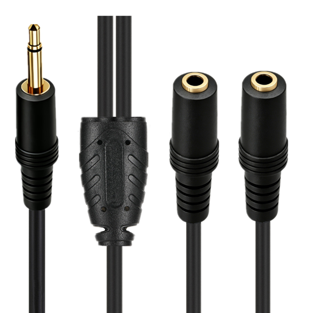 Cabo Divisor de Áudio Mono TS  - Audio Splitter Y avaliação e preço