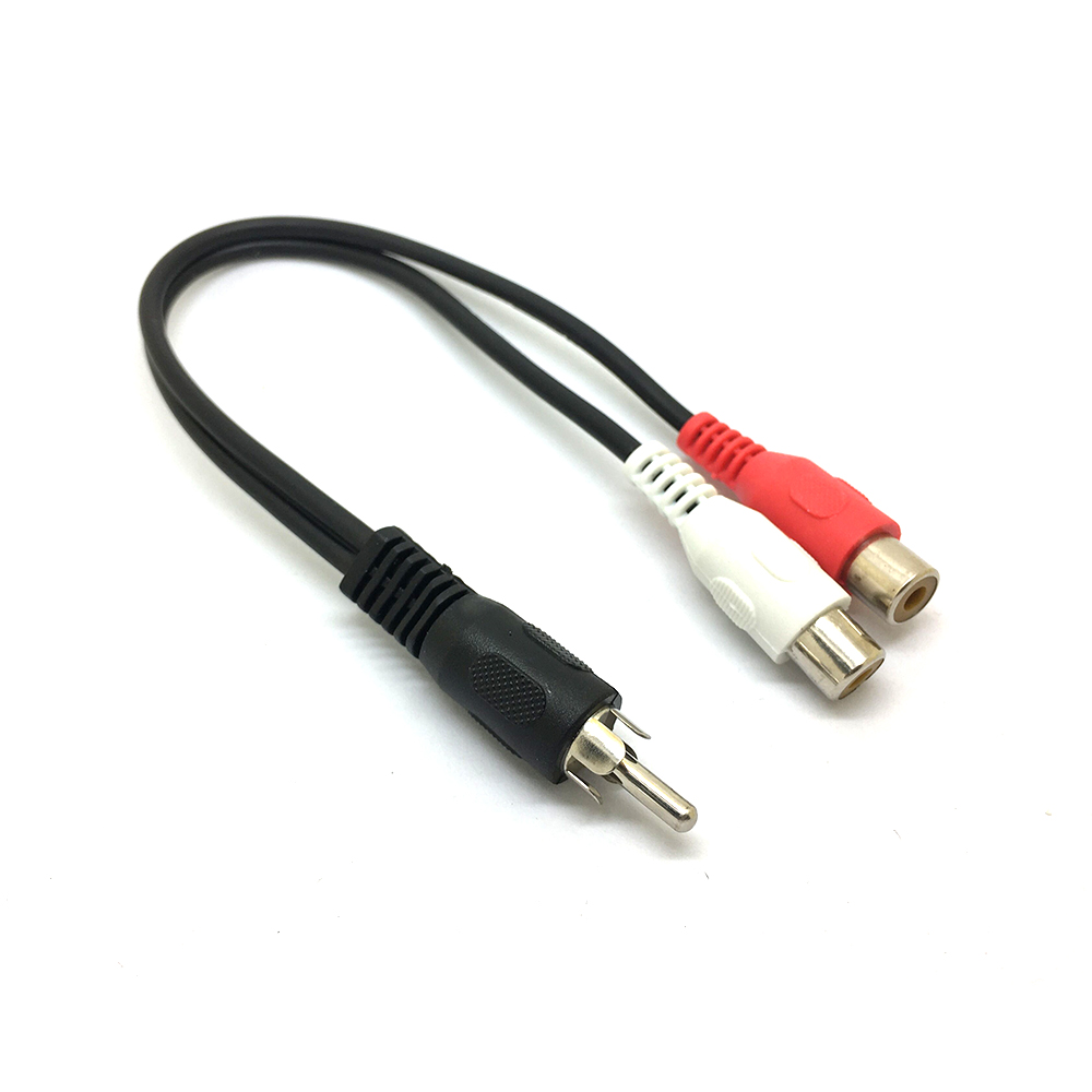 Cabo Divisor de Áudio A/V Y co - Audio Splitter Y avaliação e preço