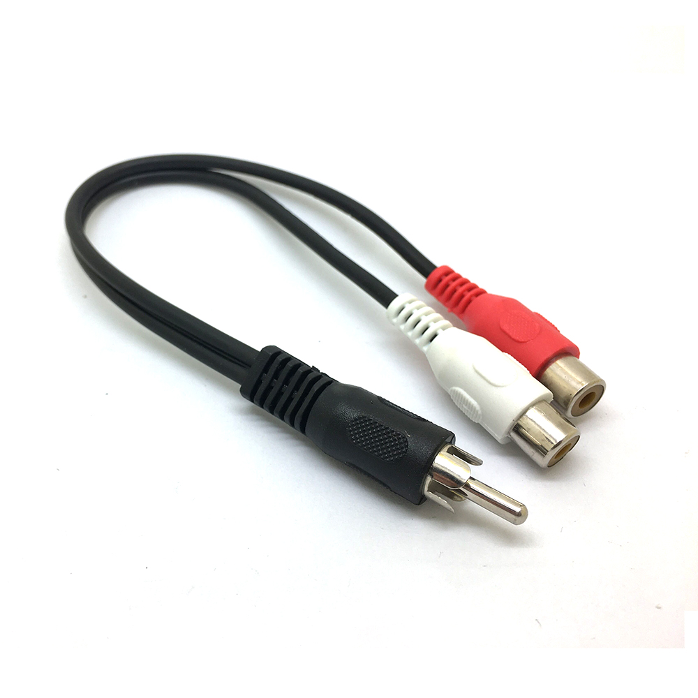 Cabo Divisor de Áudio A/V Y co - Audio Splitter Y avaliação e preço