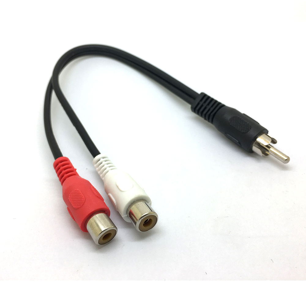 Cabo Divisor de Áudio A/V Y co - Audio Splitter Y avaliação e preço