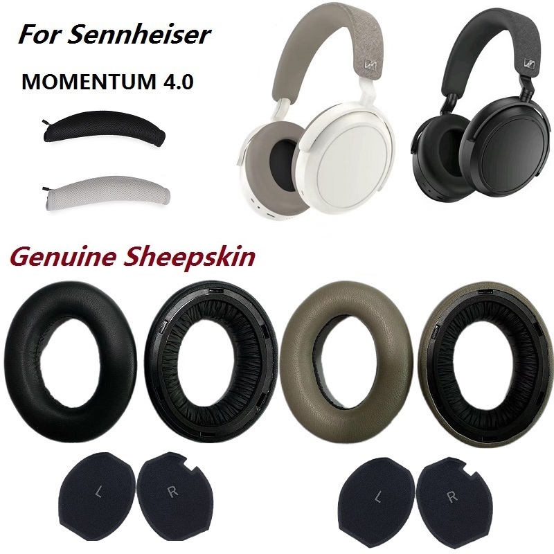 Almofadas de pele de carneiro  - Sennheiser Headphone Momentum 4 avaliação e preço
